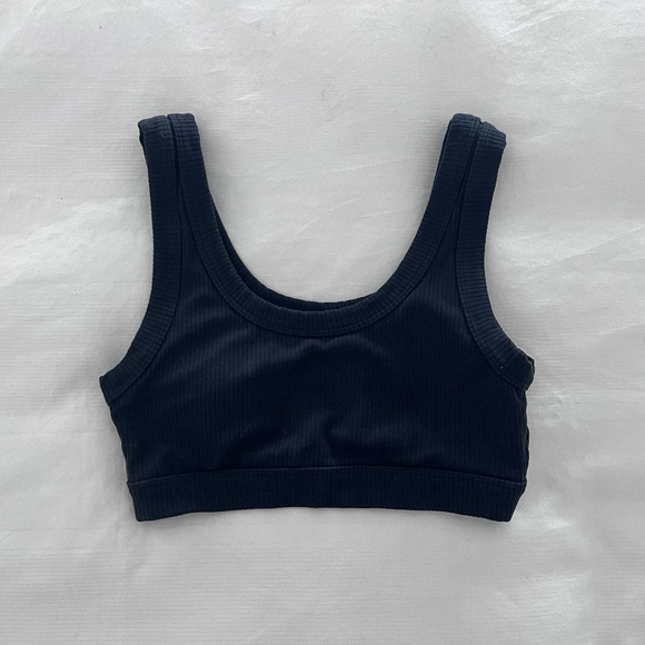 Alo Yoga Wellness Bra Black Size S Small In Good Used Condition - Picture 5 of 6